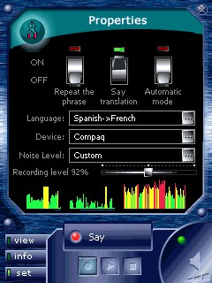 ECTACO Voice Translator Spanish -> French 1.21.16 screenshot